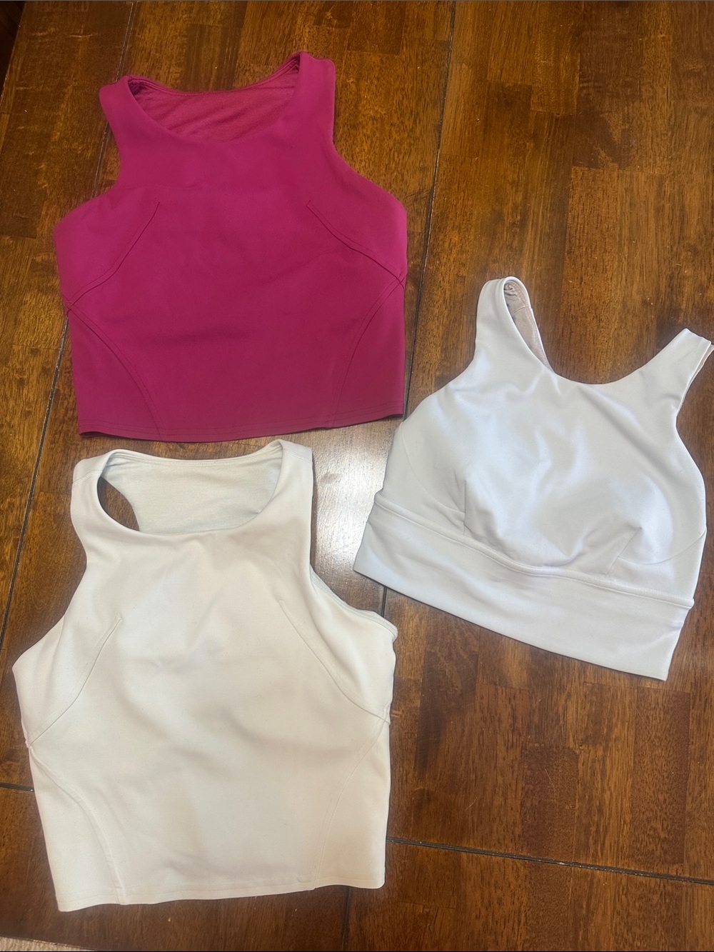 Lululemon Cropped High-Neck Tank Top Bras - 4